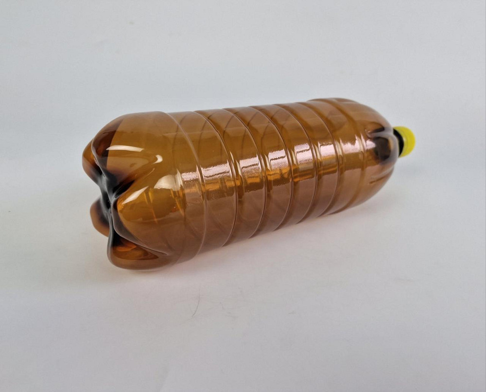 Пластикова пляшка ПЕТ 1,5 літра Ø28 коричнева з кришкою (90 шт.) Харків - фото 2