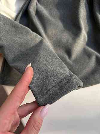 Жіночий теплий базовий гольф ангора на флісі Графіт, 48/52 Одеса