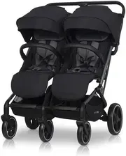 Дитяча коляска EasyGo Echo Wózek Spacerowy Bliźniaczy Ebony Black Київ - фото 1
