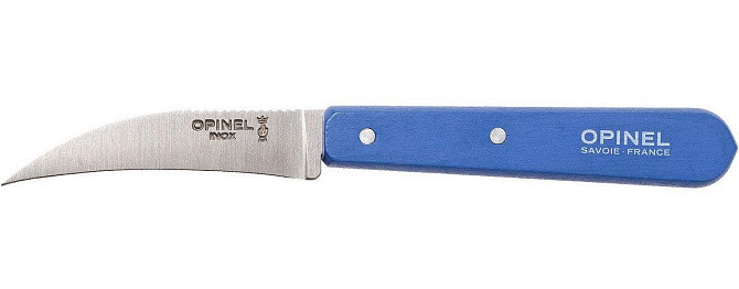 Кухонный Нож изогнутый для очистки овощей и фруктов Opinel No.114 