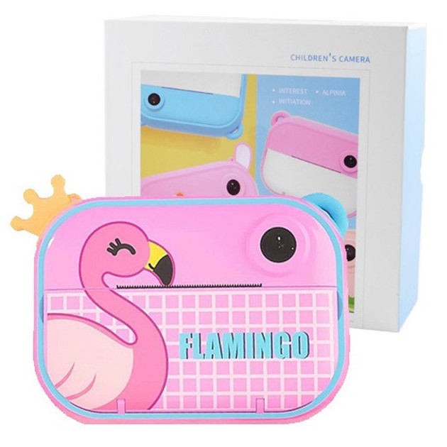 Фотоапарат цифровий для дітей, Фотовідеокамера дитяча, Дитяча відео-фото камера з друком ZR-33 Львів - фото 12