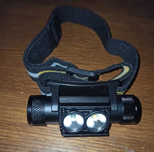 Налобный фонарь Boruit H02B-Red (белый + красный свет) с аккумулятором 2200мАч Киев - изображение 6