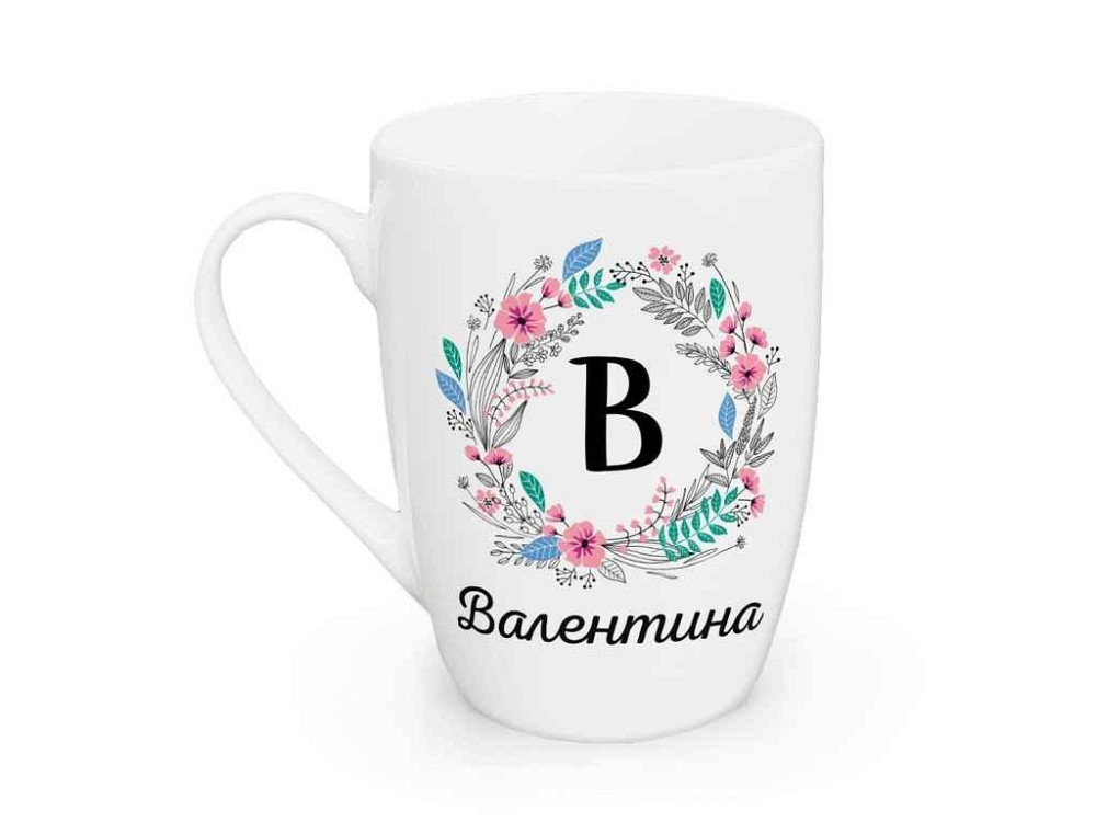 Чашка Капучино 360 мл Валентина 2403 у під. коробці ТМ KVARTA Київ - фото 1
