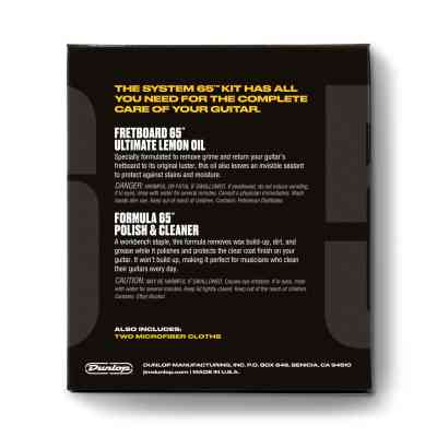 Средство по уходу за гитарой Jim Dunlop System 65 Body And Fingerboard Cleaning Kit (6503) Винница