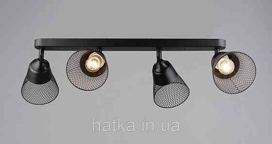 Люстра на чотири плафони K2290/4 (Чорний) Київ