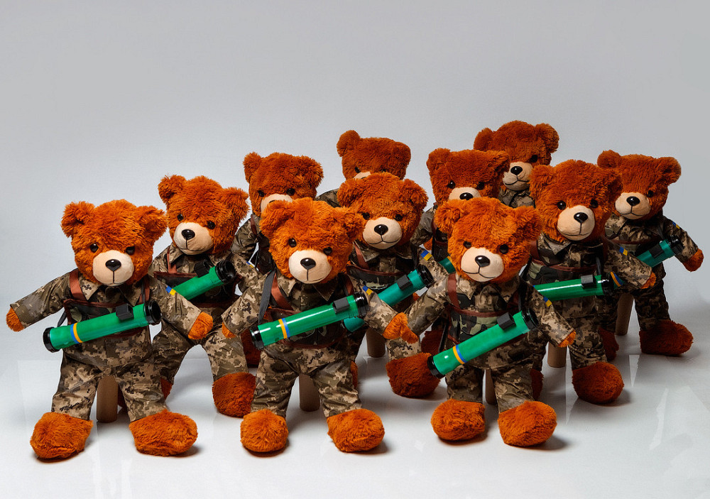 Плюшевий мішка зсу, Плюшевий ведмідь ЗСУ 80 см Тернопіль - фото 10