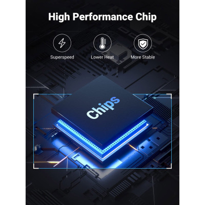 Перехідник USB 3.0 Type-А to SATA III (F) CR108 Ugreen (20611) Вінниця - фото 2