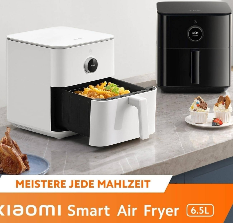 Мультипіч Xiaomi Mi Smart Air Fryer 6.5L для великої сім’ї,чорний. Київ - фото 1