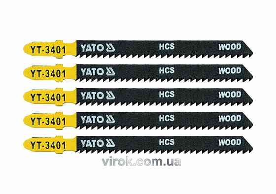 Полотно для електролобзика (дерево-пластик) YATO: L= 100 мм. [50/250] Одеса