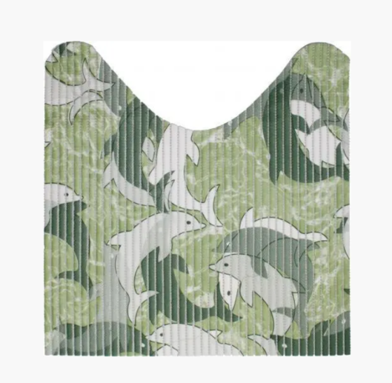 Набір килимків для ванної 2шт: 80*48см+48*48см зелений Дариана Житомир