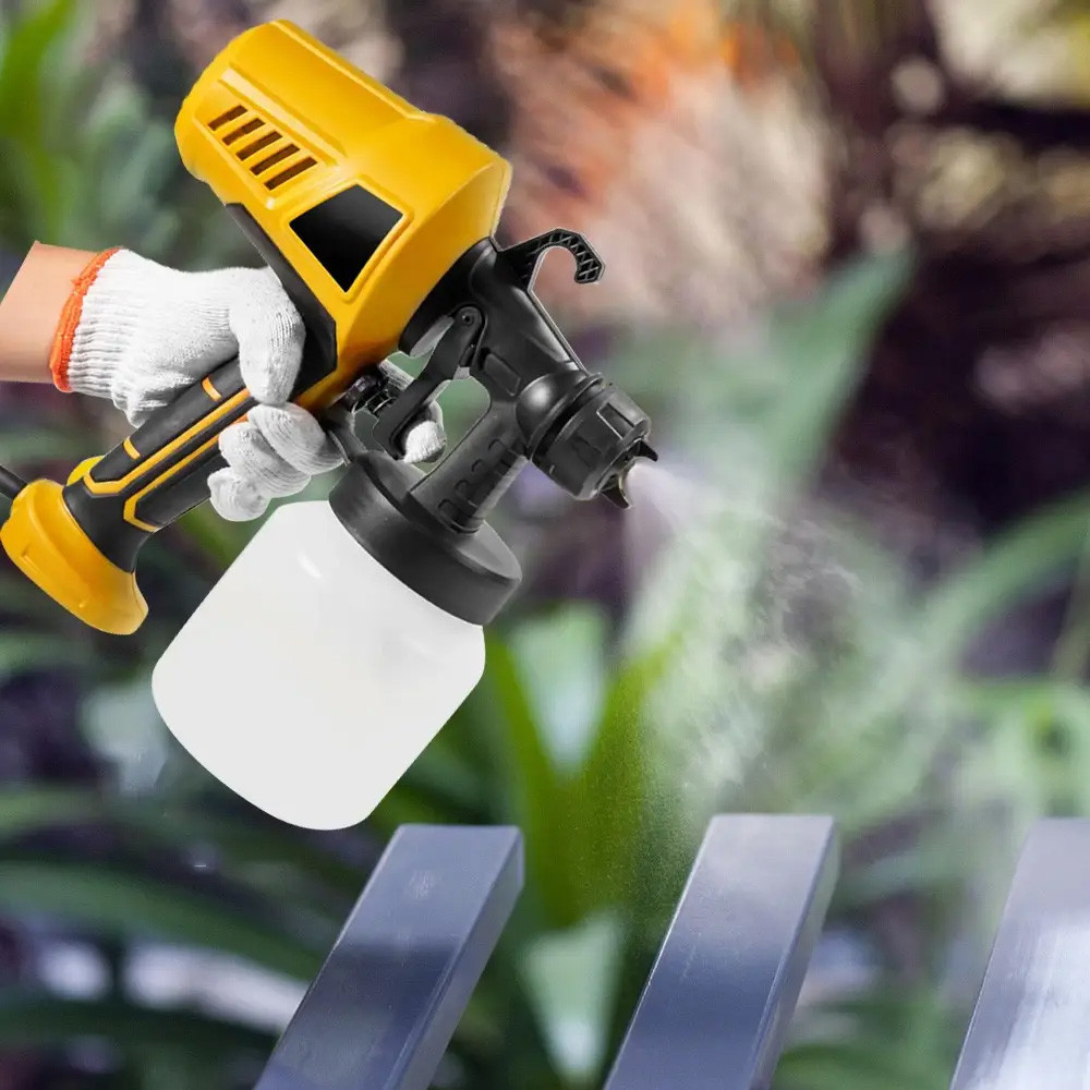 Фарбопульт 800мл Electric Paint Sprayer + Подарунок Налобний ліхтар RJ-3000 / Фарборозпилювач для фарби Київ - фото 3