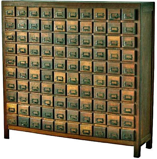 Шкаф каталожный 