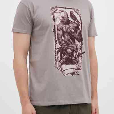 Футболка Sol's Imperial Cossack with hawk світло-сірий XXL (11500380/396XXL) Вінниця