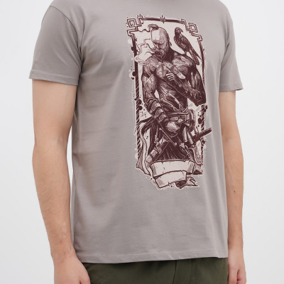 Футболка Sol's Imperial Cossack with hawk світло-сірий XXL (11500380/396XXL) Вінниця - фото 4