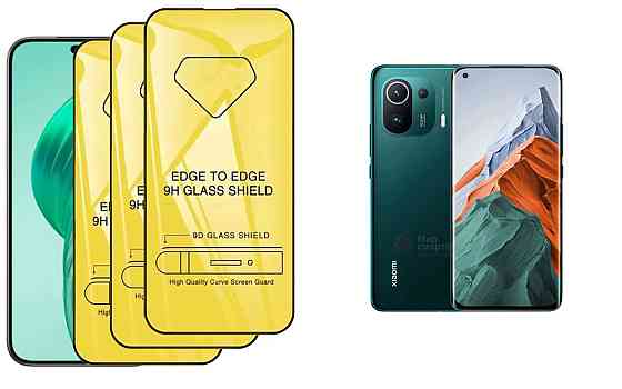 Захисне скло DefenzoGlass для Xiaomi Mi 11 Pro – подвійна міцність Київ