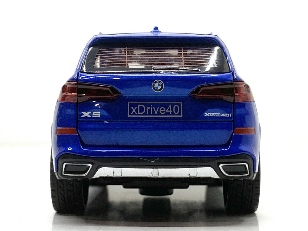 Машина Автосвіт BMW Х5 інерційна масштаб 1:32 відчиняються двері капот багажник 16,5см Синя (AP-1755) Чернигов - изображение 7