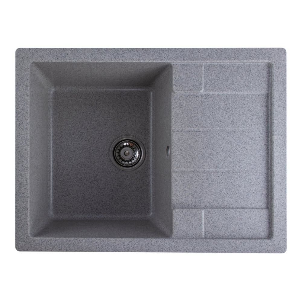 VALESO Гранітна мийка для кухні VALESO INTENSO 6550 матова Сіра Киев - изображение 3