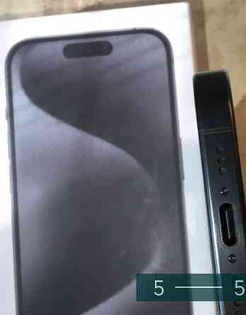 Айфон: iPhone 15 Black Titanium 128Gb.Новенький Київ