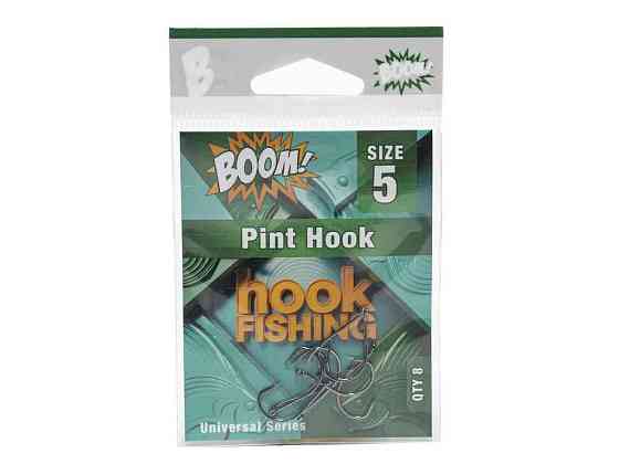 Крючок для мирной рыбы Pint Hook No5 (8 шт/уп) (BN) ТМ BOOM Киев