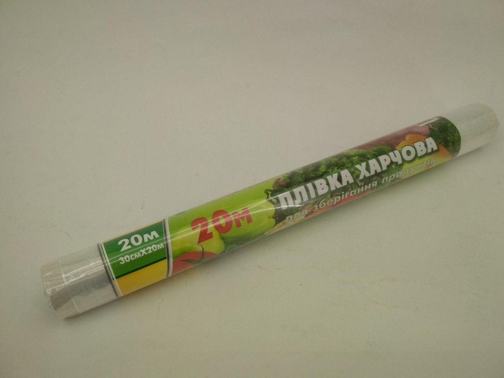 Харчова плівка ПЕ 20 м*29см 6мк Хмельницьк (не повний метраж) (1 рул) Харків - фото 4
