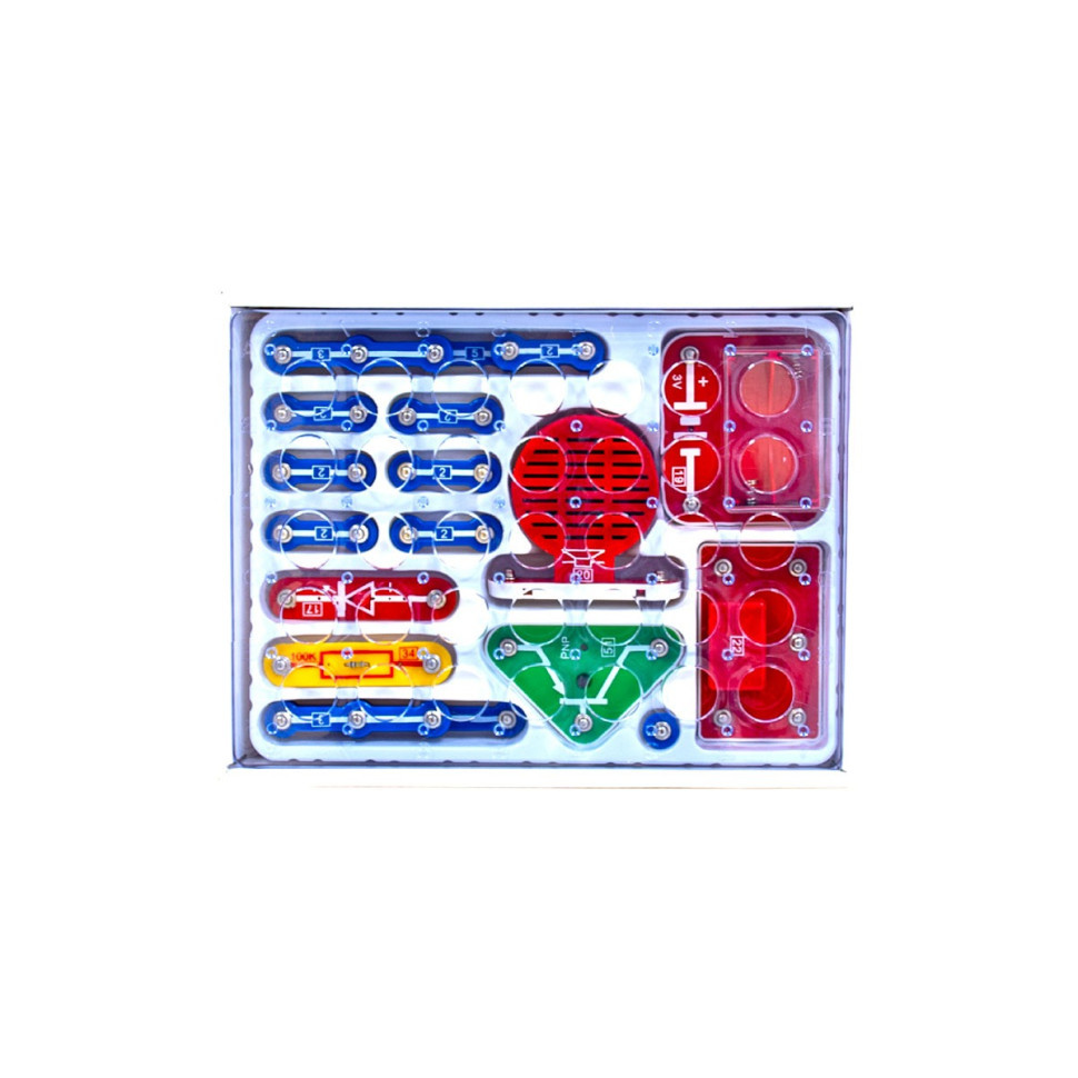 Електронний конструктор "Перші кроки в електроніці" DOKA D70710 набір В, 15 схем, звук та світло Вінниця - фото 4