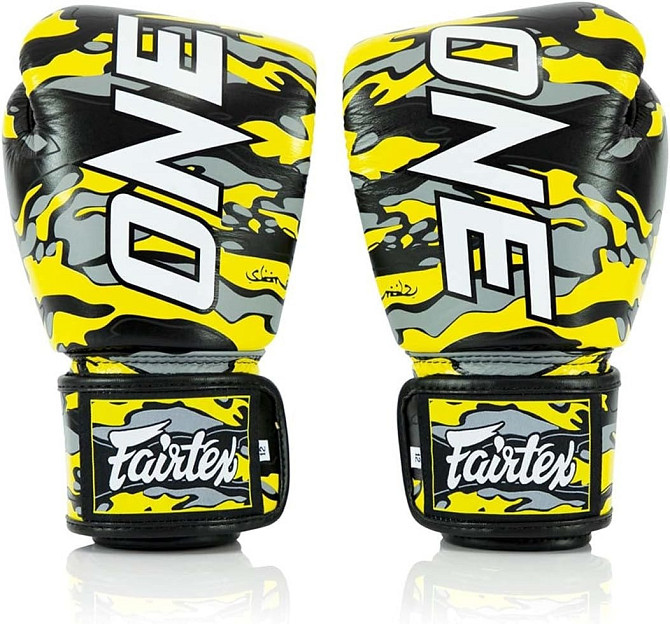 Боксерські рукавиці Fairtex BGV-ONE X STBG (натуральна шкіра) 12 унцій (бинти в комплекті) Каменское - изображение 3
