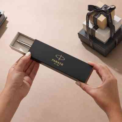 Ручка кулькова Parker JOTTER 17 Originals UKRAINE Black CT BP вогняний Тризуб (15632_T0316u) Вінниця