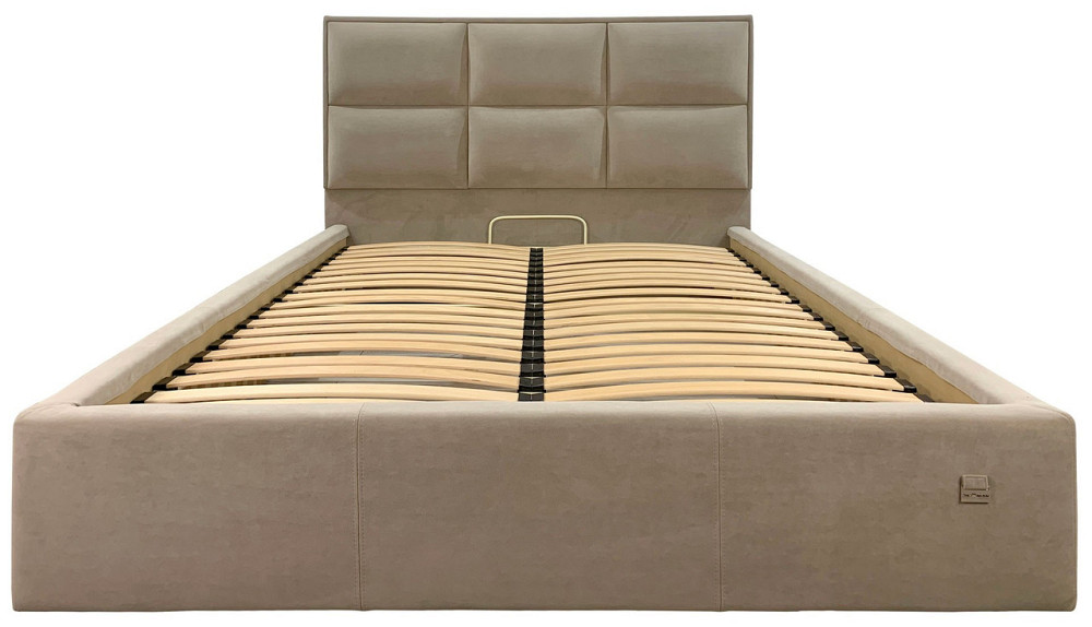 Кровать Sheffield 2 Comfort 120 х 190 см С подъемным механизмом и нишей для белья Серый Днепр - изображение 7