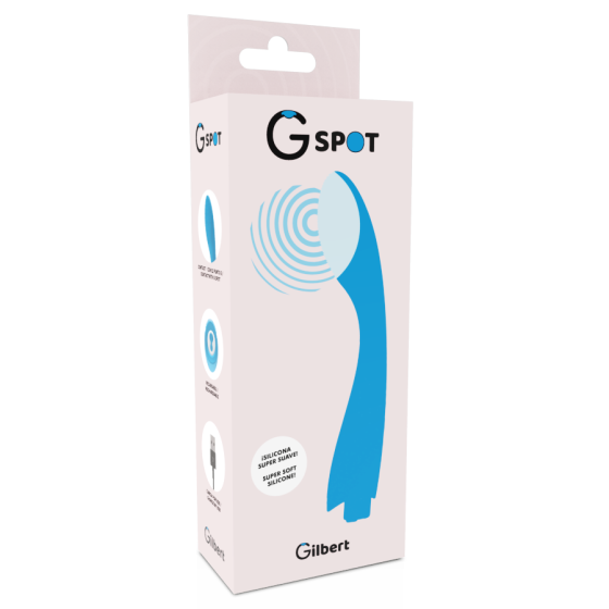Вибратор для точки G GYLBERT, голубой G-SPOT (Испания) Sex Aura Киев