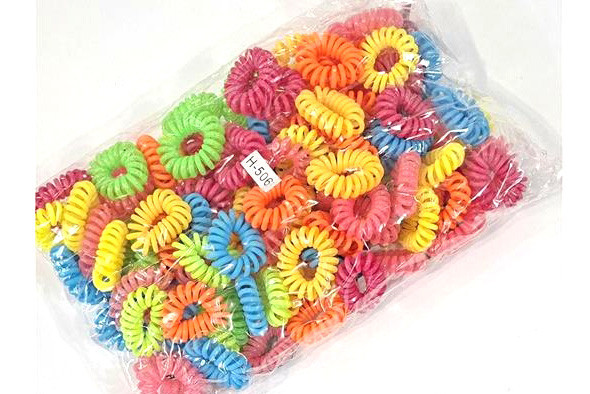 Резинка пружинка для волос микс уп 100 шт Киев - изображение 1