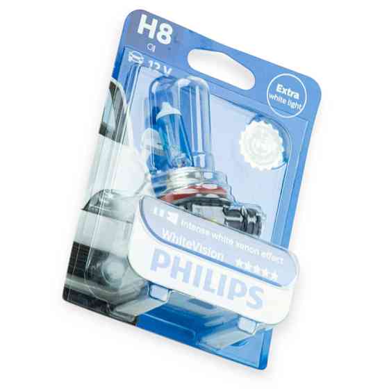 Автолампа 8 12V 35W PHILIPS White Vision 60% 4300K Н Мукачево
