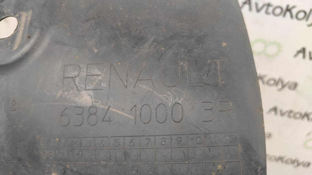 Підкрилок передній лівий (зад. частина) Renault Master III 2010-2019 (638410003R) Ковель - изображение 3