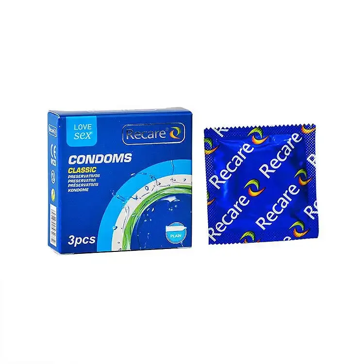 Презервативи Recare Classic Condoms 3 шт, класичні Львів - фото 1
