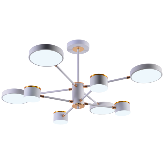 SIRIUS Люстра світлодіодна акрилова Sirius B X13288/8 WT+FGD Коломыя