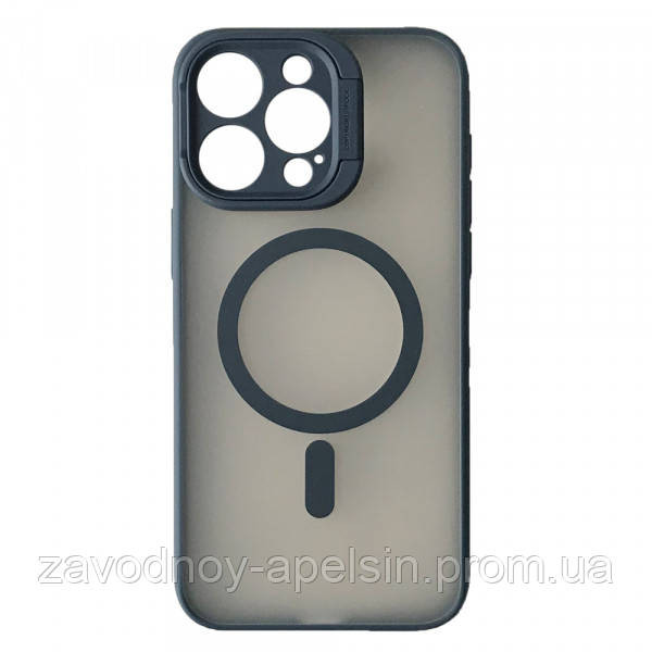 Iphone 15 Pro Max Чохол Підставка Захист камери (Titanium Blue) Одеса - фото 1