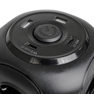 Сетевой фильтр питания Patron SP-1683-USBT (EXT-PN-SP-1683-USBT) Винница - изображение 2