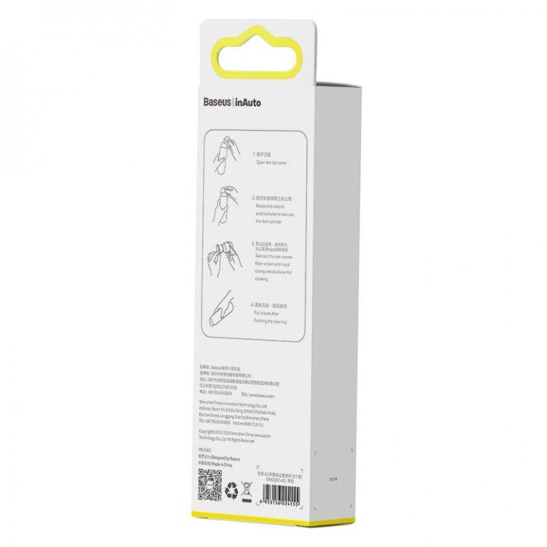 Фильтр для пылесоса Baseus A2 (3PCS) Черный (CRXCQA2-A01) Киев - изображение 2