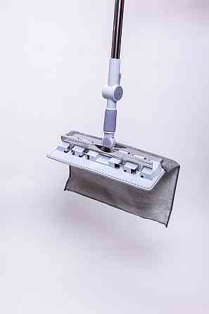 Універсальна плоска швабра для прибирання жовта Київ