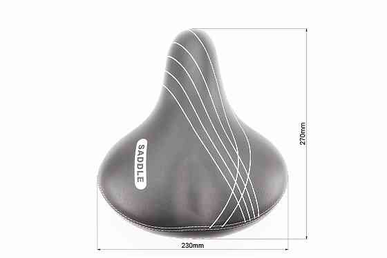 Сидіння ХВЗ на металевій основі, VELOMAN чорне Київ