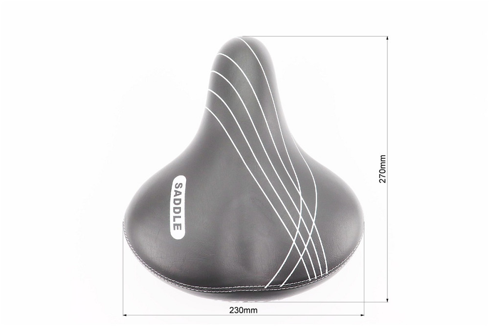 Сидіння ХВЗ на металевій основі, VELOMAN чорне Київ - фото 3