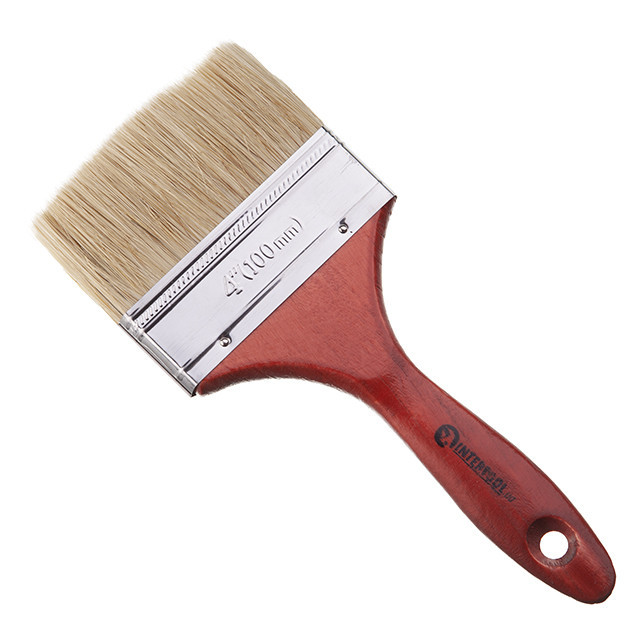 Пензель флейцевий 102*18.5*52 мм INTERTOOL KT-1102 Київ - фото 1