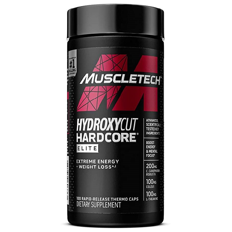 Жиросжигатель MuscleTech Hydroxycut Hardcore Elite 100 caps Луцк - изображение 1