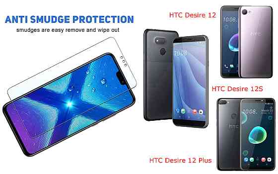 Защитное стекло NeoGlass для HTC Desire 12, 12S, 12 Plus – ультрапрозрачное и устойчивое Киев