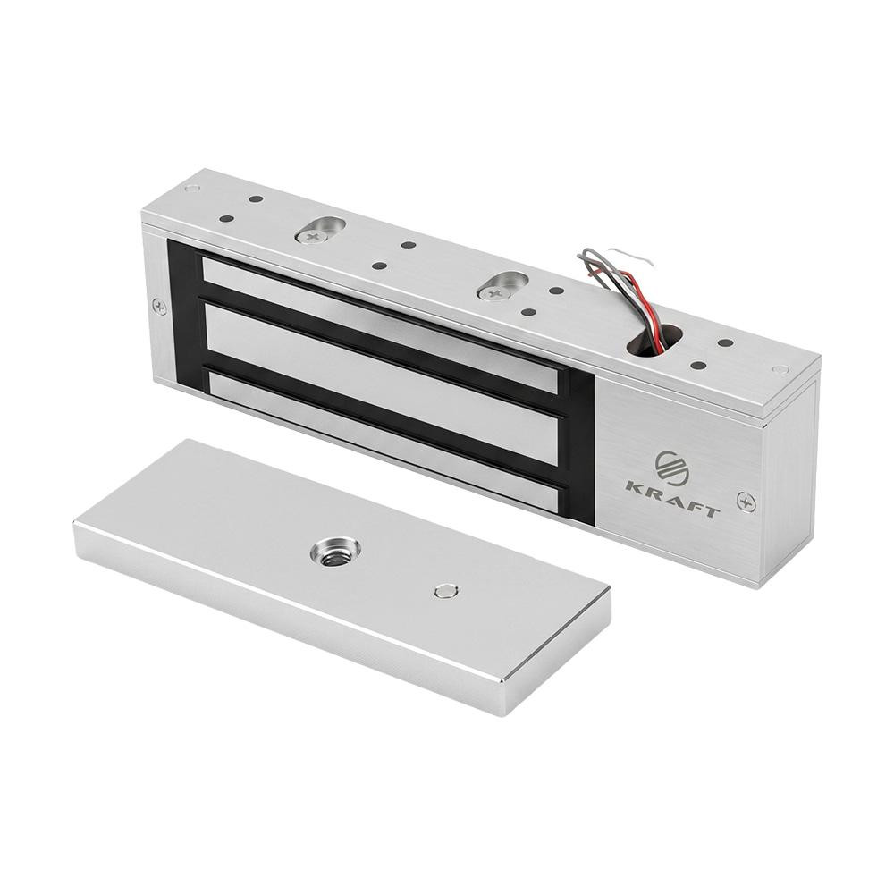 Замок електромагнітний накладний Kraft KRF-500LED 500kg (66-00004) Київ - фото 20