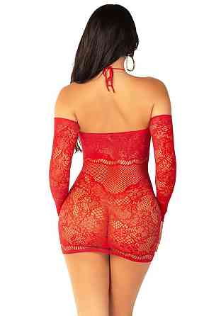 Платье Leg Avenue Seamless Off The Shoulder Mini Dress One Size, Red Sex Aura Киев