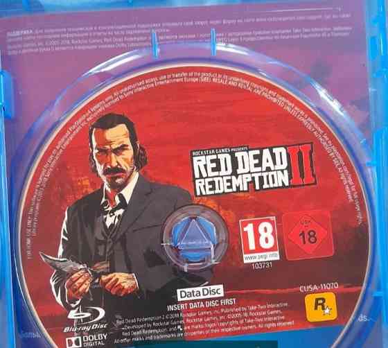 Приставка Гра RED Dead Redemption 2 PS4. Київ