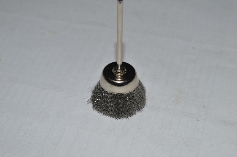 Щетка конусная Ø15 (сталь) Полтава - фото 1