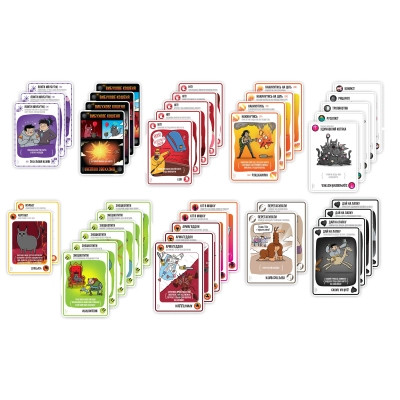 Настільна гра Rozum Вибухові кошенята: Добро і Зло (Exploding Kittens: Good Vs Evil) (укр.) (EKIEK12UA) Вінниця - фото 3