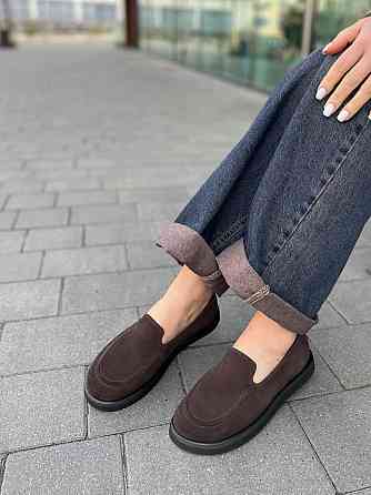 Zemira Балетки жіночі M.KRAFT T-79 коричневі (весна-осінь, замша натуральна) (5789) 38 Коломия