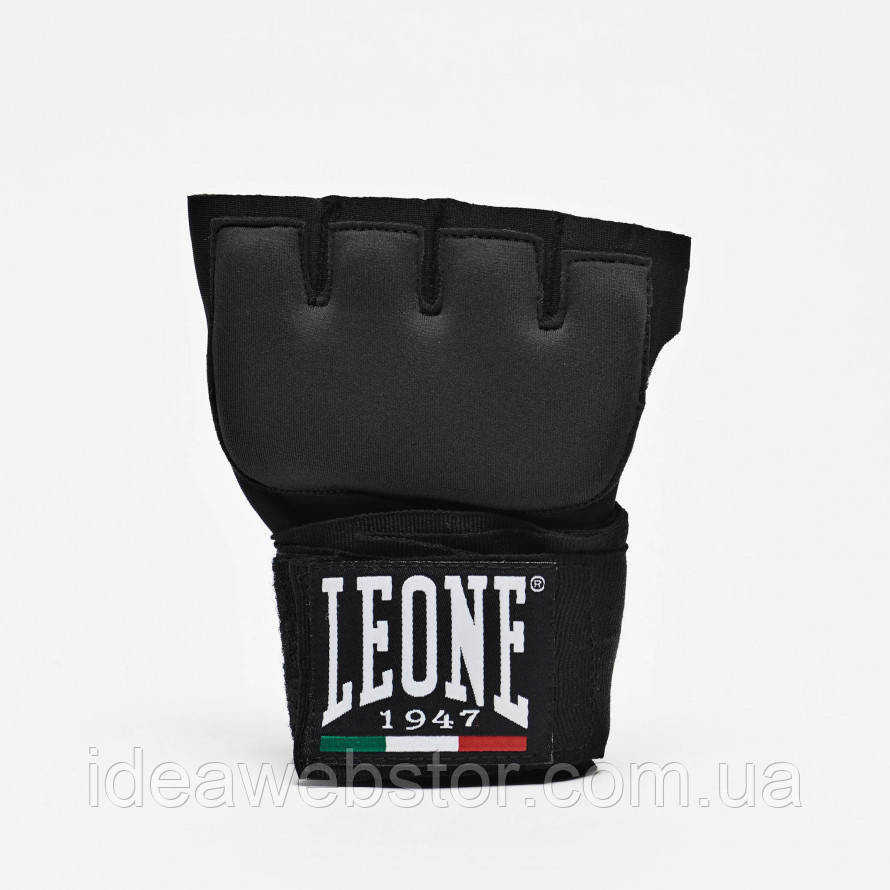 Бинти рукавички Leone Neoprene Black спортивні для боксу та тренувань захист рук Київ - фото 11